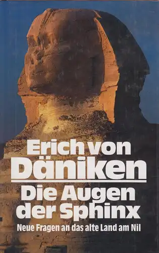 Buch: Die Augen der Sphinx, Däniken, Erich von. 1989, Bertelsmann Club