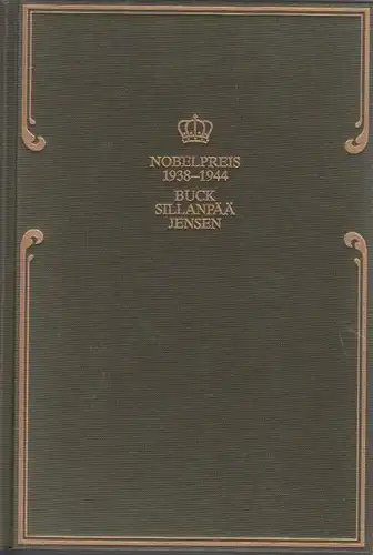 Buch: Nobelpreis für Literatur 1938 / 1939 / 1944. 3 in 1 Bände, 1994