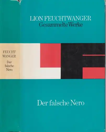 Buch: Der falsche Nero. Feuchtwanger, Lion, 1980, Aufbau, Gesammelte Werke