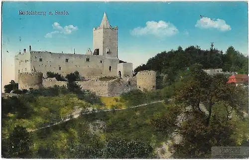AK Rudelsburg a. Saale. ca. 1913, Postkarte. Serien Nr, ca. 1913, gebraucht, gut