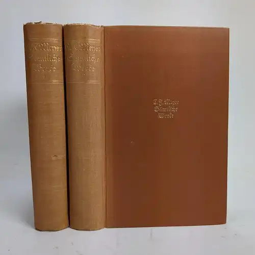 Buch: Sämtliche Werke in vier Bänden, C. F. Meyer, Knaur, 4 Teile in 2 Bänden