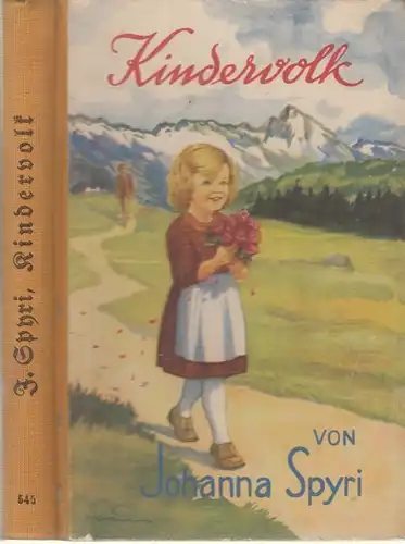 Buch: Kindervolk, Spyri, Johanna, Paul Franke Verlag, gebraucht, mittelmäßig
