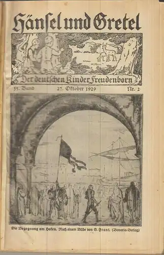Hänsel und Gretel - Winter 1929/30, 35. Band, Kettner-Agahd, M., gebraucht, gut