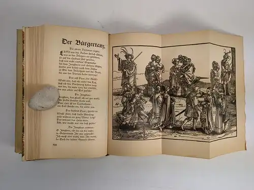 Buch: Hans Sachsens ausgewählte Werke 1+2, Insel Verlag, 1911, 2 Bände