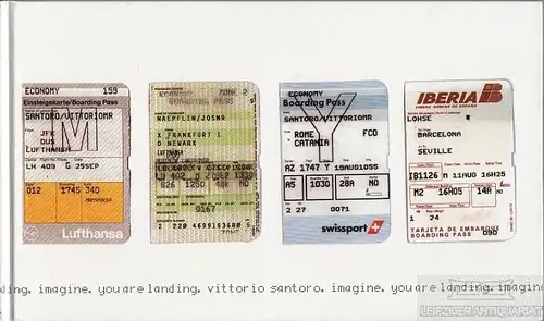 Buch: Imaginge. You are landing, Santoro, Vittorio. 2000, Memory / Cage Edition