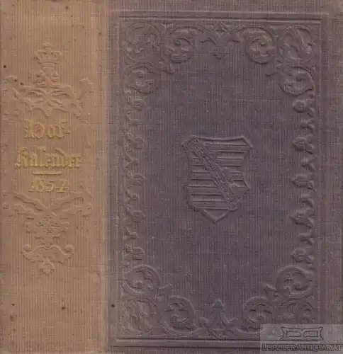 Buch: Gothaischer Genealogischer Hof-Kalender 1854, Justus Perthes, 91. Jahrgang