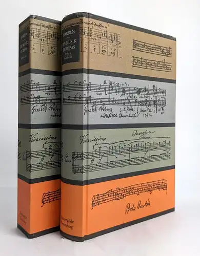 Buch mit CD-Box: Die Musik Europas, Harden, Ingo, 1992, Büchergilde Gutenberg