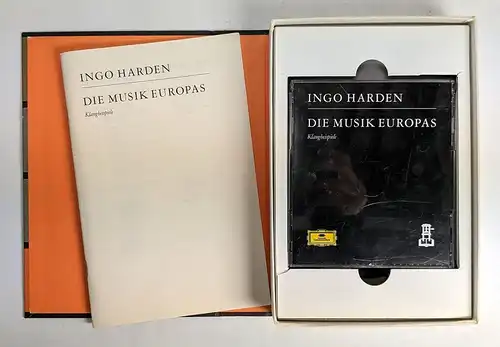 Buch mit CD-Box: Die Musik Europas, Harden, Ingo, 1992, Büchergilde Gutenberg