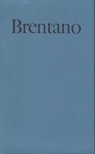 Buch: Werke in einem Band, Brentano, Clemens, Buchclub Ex Libris, gebraucht, gut