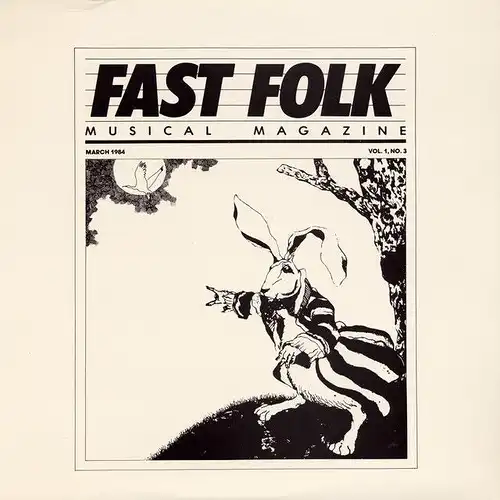 LP: Various - Fast Folk Musical Magazine March 1984 - Vol. 1. No. 3, 1984, Vinyl