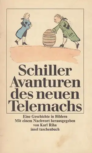 Buch: Avanturen des neuen Telemachs, Schiller, Friedrich. Insel taschenbuch