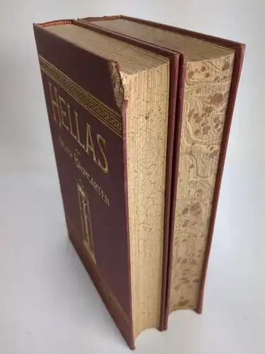 Buch: Hellas / Rom, Wägner, Wilhelm, 1902/05, Otto Spamer Verlag, 2 Bände