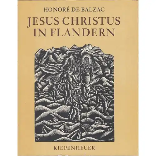 Buch: Jesus von Flandern, Balzac, Honore de. Der graphischen Bücher, 1984 330292