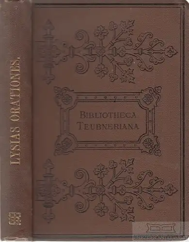 Buch: Lysiae Orationes ad Codicem Palatinum Nunc Denuo Collatum, Lysias. 1890