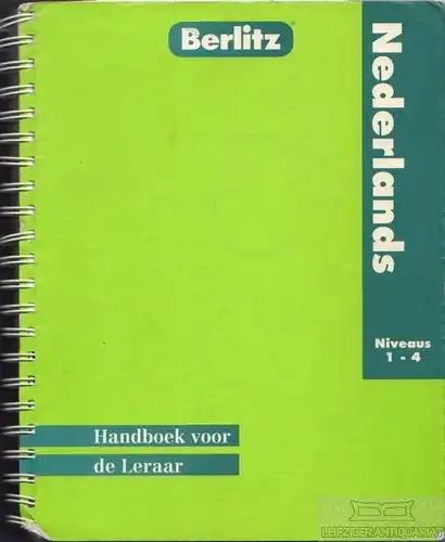 Buch: Nederlands Niveaus 1-4. 1997, Berlitz Verlag, Handboek voor de Leraar