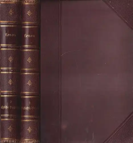 Buch: Lenaus Sämtliche Werke, Nikolaus Lenau, 2 Bände, Bibliographisches Institu