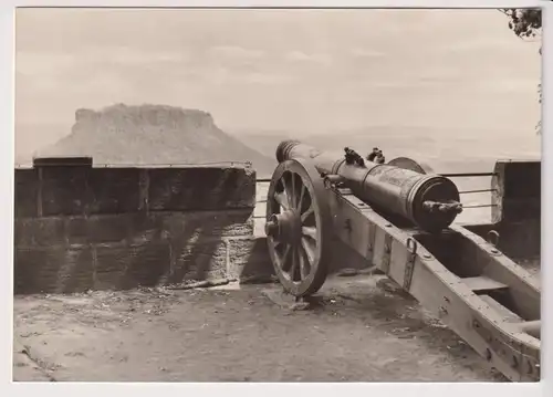 AK Königstein/Sächs. Schweiz, Festung Königstein und Lilienstein, ungelaufen