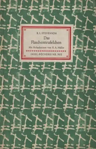 Insel-Bücherei 302, Das Flaschenteufelchen, Stevenson, R. L. 1955, Insel Verlag
