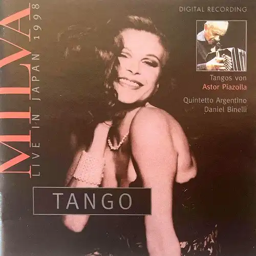 CD: Milva, Tango, Live in Japan,  1998, Agora, gebraucht, gut