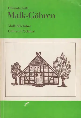 Buch: Heimatschrift Malk-Göhren, Thee, Hans Ulrich, 1983, gebraucht, gut