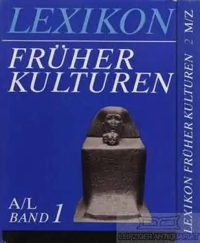 Buch: Lexikon Früher Kulturen, Hermann, Joachim. 2 Bände, 1984, gebraucht, gut