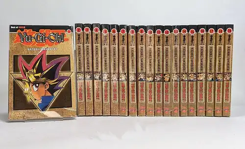 Manga: Yu-Gi-Oh! 1-19, Kazuki Takahashi, 19 Bände, Carlsen, gebraucht, gut