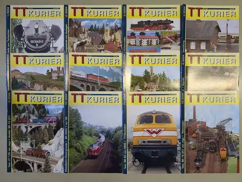 TT Kurier 2004, Die Zeitschrift für den TT-Bahner, Heft 1-12, Modelleisenbahn