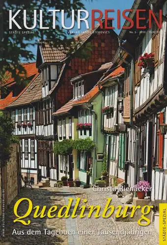 Buch: Quedlinburg, Rienäcker, Christa, 2010, Verlag Janos Stekovics, sehr gut