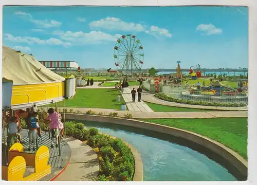 AK Luna Park City, Baghdad, ca. 1966, Postkarte, gelaufen, gebraucht gut