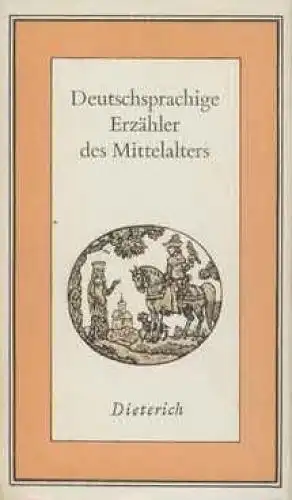 Sammlung Dieterich 370, Deutschsprachige Erzähler des Mittelalters, Lemmer. 1983