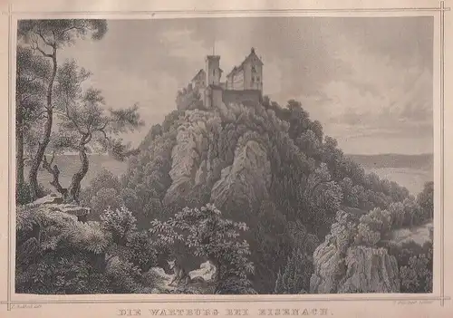 Buch: Das Thüringerland und der Thüringerwald, Rasch, Gustav. 1858