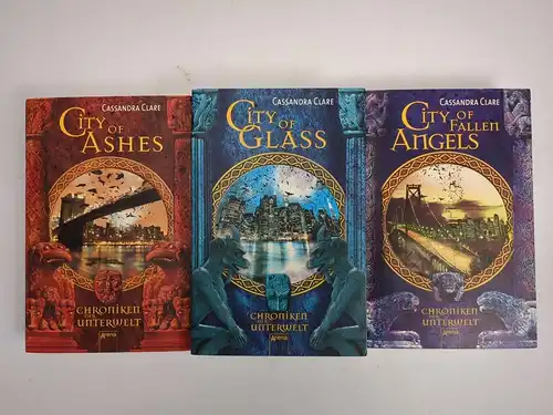 Buch: Chroniken der Unterwelt: City of Ashes / Glass / Fallen Angels; C. Clare