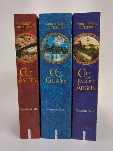 Buch: Chroniken der Unterwelt: City of Ashes / Glass / Fallen Angels; C. Clare