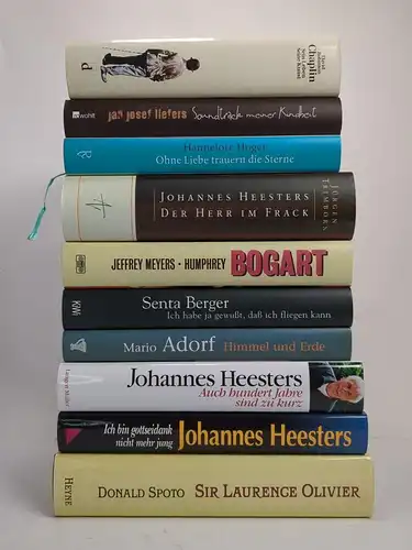 10 Bücher Biografien Schauspieler, Senta Berger, Mario Adorf, J. J. Liefers ...