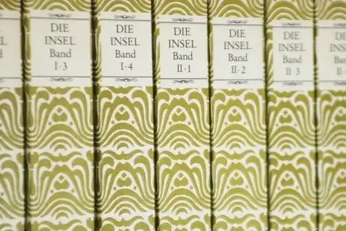 Buch: Die Insel, Bierbaum, Otto Julius. 13 Bände, 1981, Insel Verlag