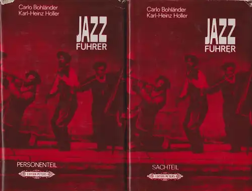 Buch: Jazzführer, Bohländer / Holler. 2 Bände, 1980, Edition Peters