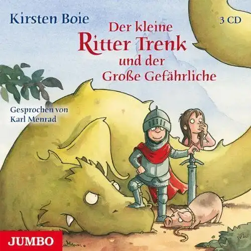 CD-Box: Kirsten Boie - Der Kleine Ritter Trenk. Gesprochen von Karl Menrad, 3 CD