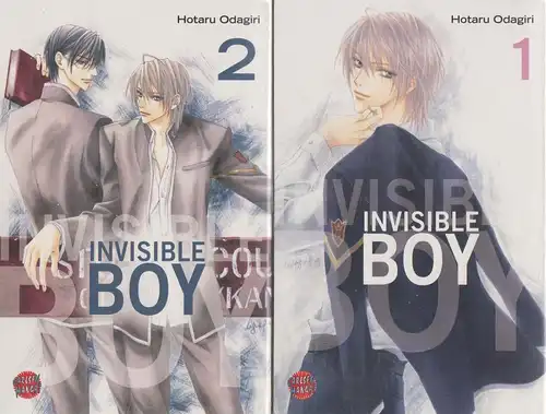 2 Mangas: Invisible Boy Nr. 1+2, Odagiri, Hotaru, 2010, Carlsen Manga