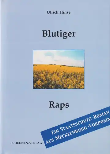 Buch: Blutiger Raps, Hinse, Ulrich, 2003, Scheunen-Verlag, Ein Staatsschutzroman