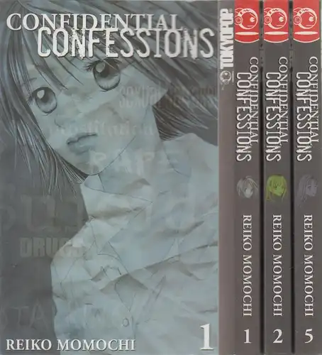 3 Mangas: Confidential Confessions Nr. 1, 2, 5, Momochi, Reiko, Tokyopop, 2004ff