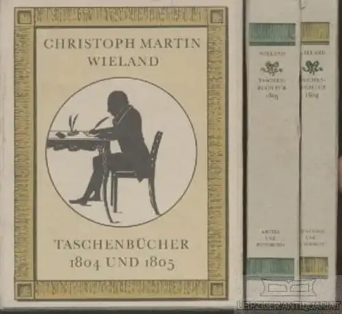 Buch: Taschenbücher 1804 und 1805, Wieland, Christoph Martin. 2 Bände, 1983