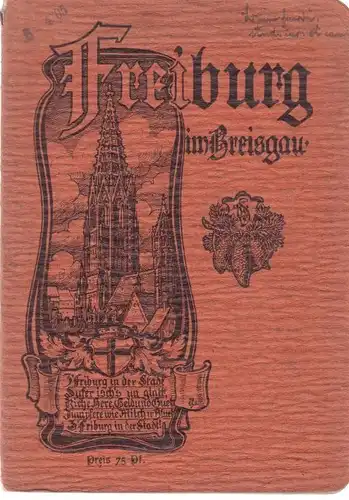 Buch: Freiburg im Breisgau, Lorenz, Paul. 1901, gebraucht, gut