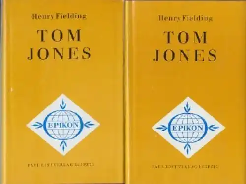 Buch: Tom Jones, Fielding, Henry. 2 Bände, Epikon, 1980, Paul List Verlag 75677