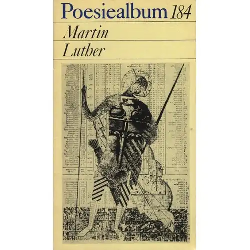 Buch: Poesiealbum 184, Luther, Martin. Poesiealbum, 1983, Verlag Neues Le 330926