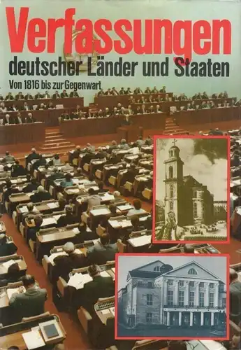 Buch: Verfassungen deutscher Länder und Staaten, Fischer, Erich / Künzel, Werner