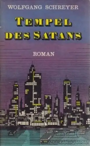 Buch: Tempel des Satans, Schreyer, Wolfgang. 1962, Deutscher Militärverlag