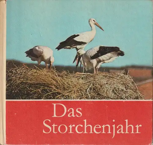 Buch: Das Storchenjahr, Schönert, Claus. 1986, Rudolf Arnold Verlag