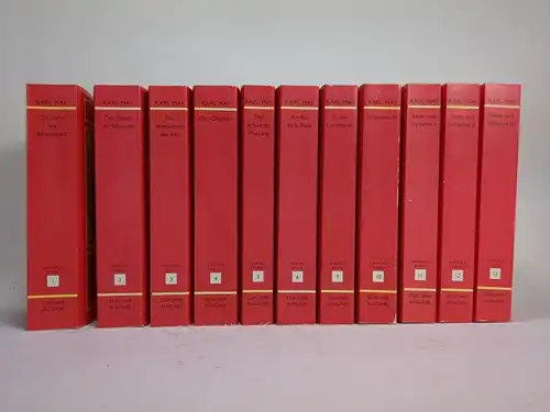 11 Amerika-Bände Karl May, Zürcher Ausgabe, Oelprinz, Silbersee, Inka, Mustang..