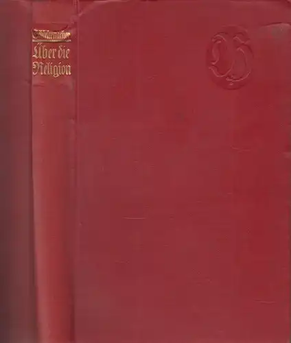Buch: Über die Religion, Schleiermacher, Friedrich, Deutsche Bibliothek 132866