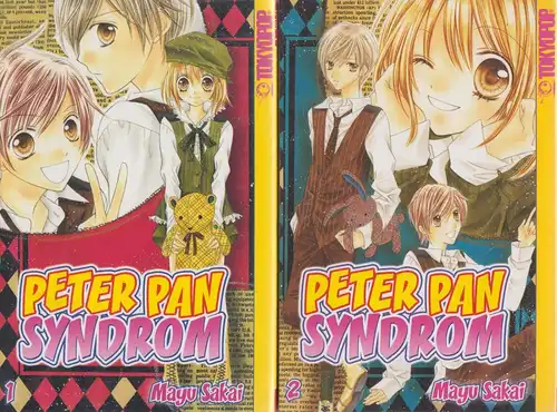 2 Mangas: Peter Pan Syndrom Nr. 1+2. Sakai, Mayu, 2008/09, Tokyopop Verlag